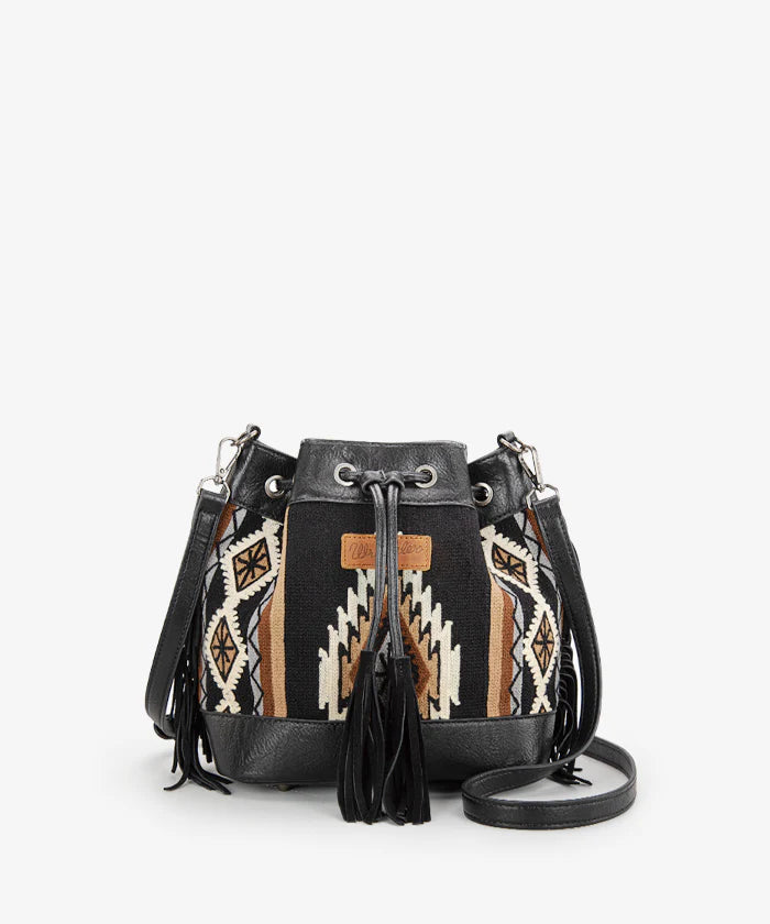 Wrangler Aztec Knitted Bucket Bag Collection