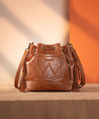 Wrangler Aztec Knitted Bucket Bag Collection