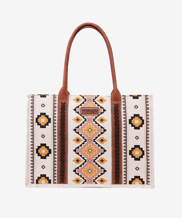 Wrangler Southwestern Crossbody Tote Bag