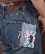 Wrangler Aztec Print Card Case