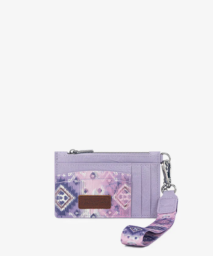 Wrangler Aztec Print Card Case