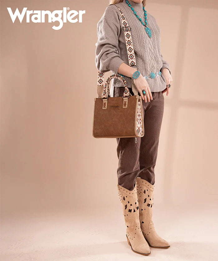 Wrangler Aztec Tote Bag