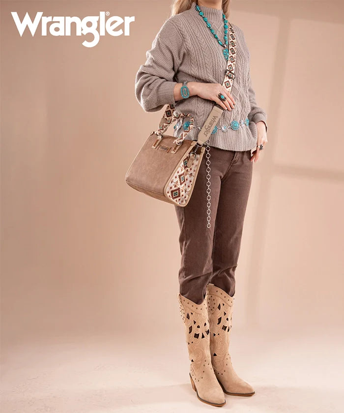 Wrangler Aztec Tote Bag