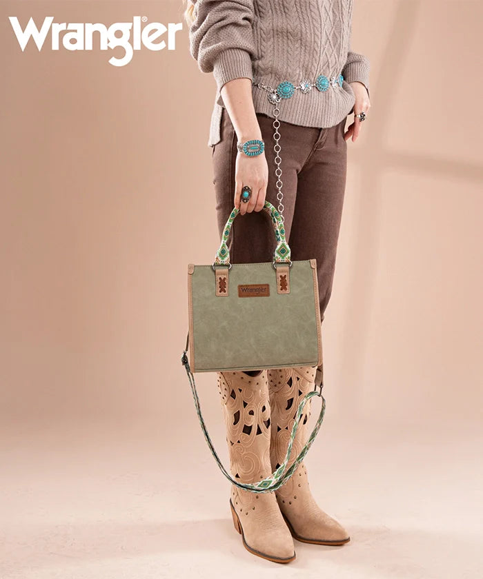 Wrangler Aztec Tote Bag