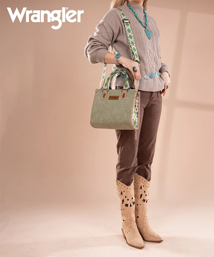 Wrangler Aztec Tote Bag