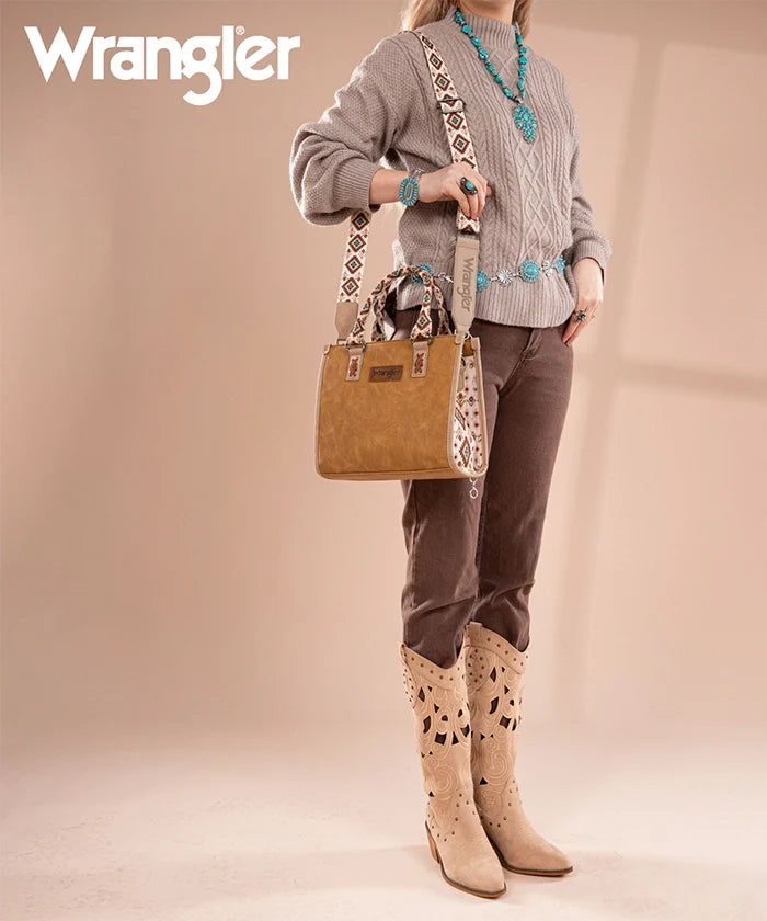Wrangler Aztec Tote Bag
