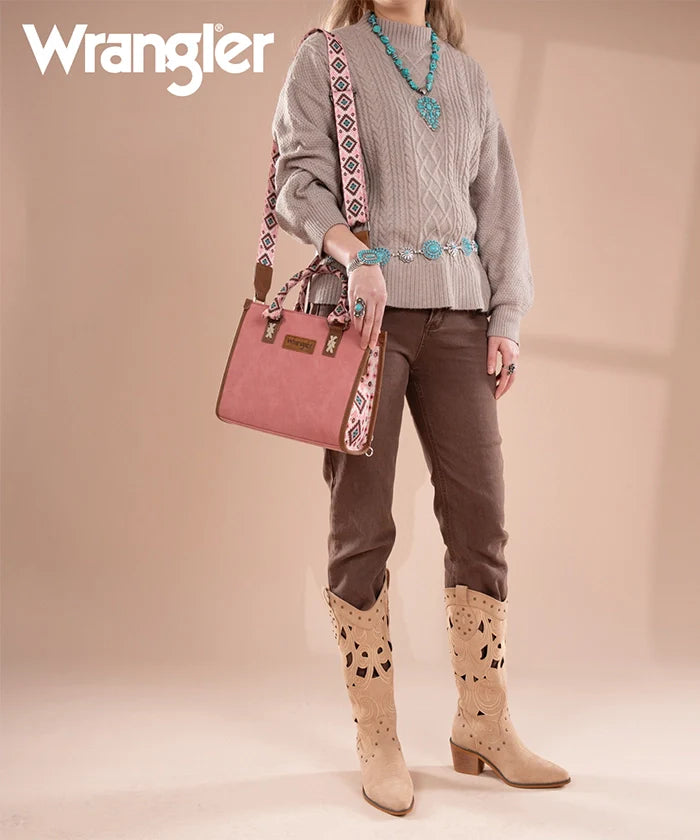 Wrangler Aztec Tote Bag