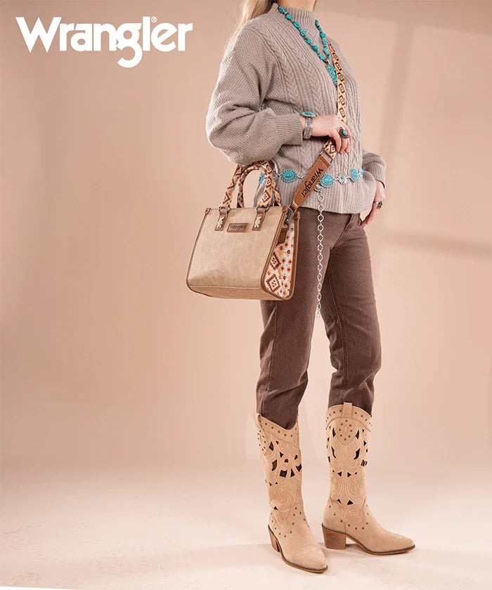 Wrangler Aztec Tote Bag