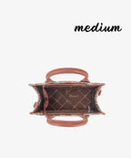 Wrangler Aztec Print Whipstitch Canvas Tote Bag Collection