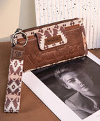 Wrangler Aztec Print Wristlet