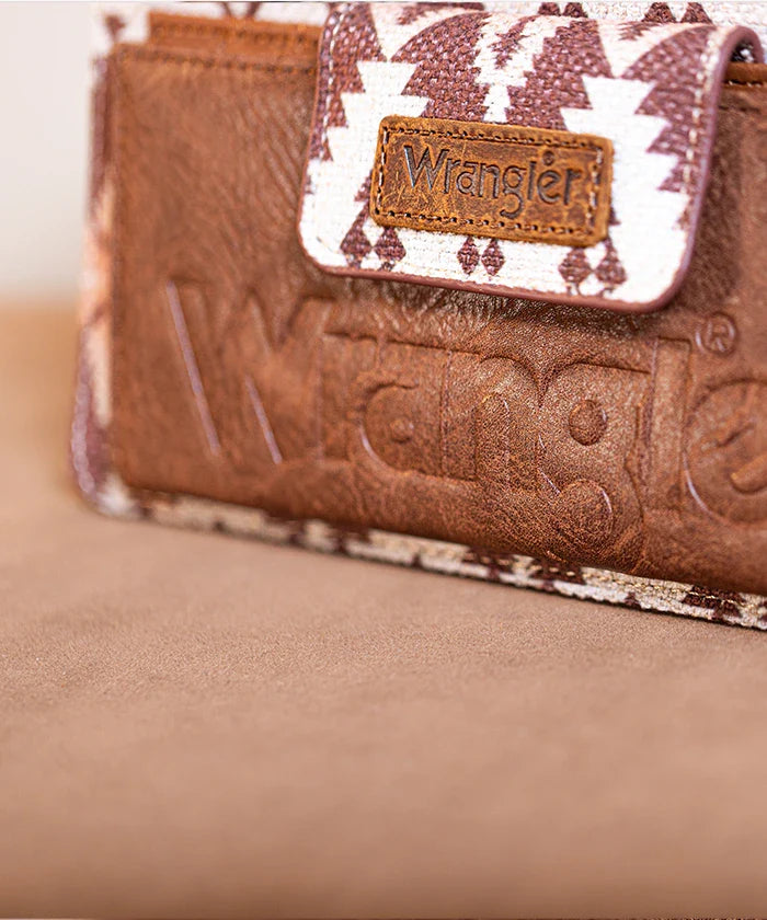 Wrangler Aztec Print Wristlet