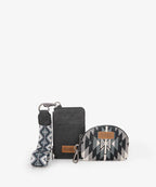 Wrangler Aztec Print Whipstitch Canvas Tote Bag Collection