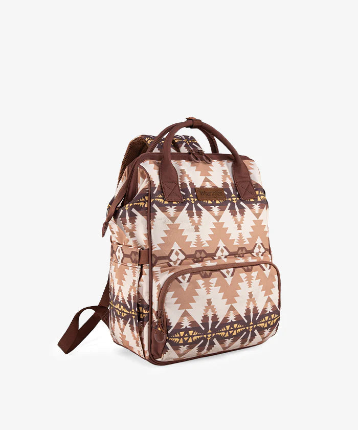 Wrangler Aztec Printed Diaper Bag
