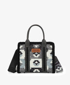 Wrangler Aztec Sherpa Trim Crossbody Purse Collection