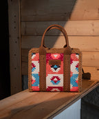 Wrangler Aztec Sherpa Trim Crossbody Purse Collection