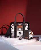 Wrangler Aztec Sherpa Trim Crossbody Purse Collection