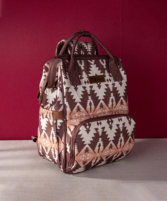 Wrangler Aztec Southwestern Print Diaper Bag