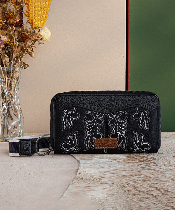 Wrangler Boot Stitch Bifold Wallet