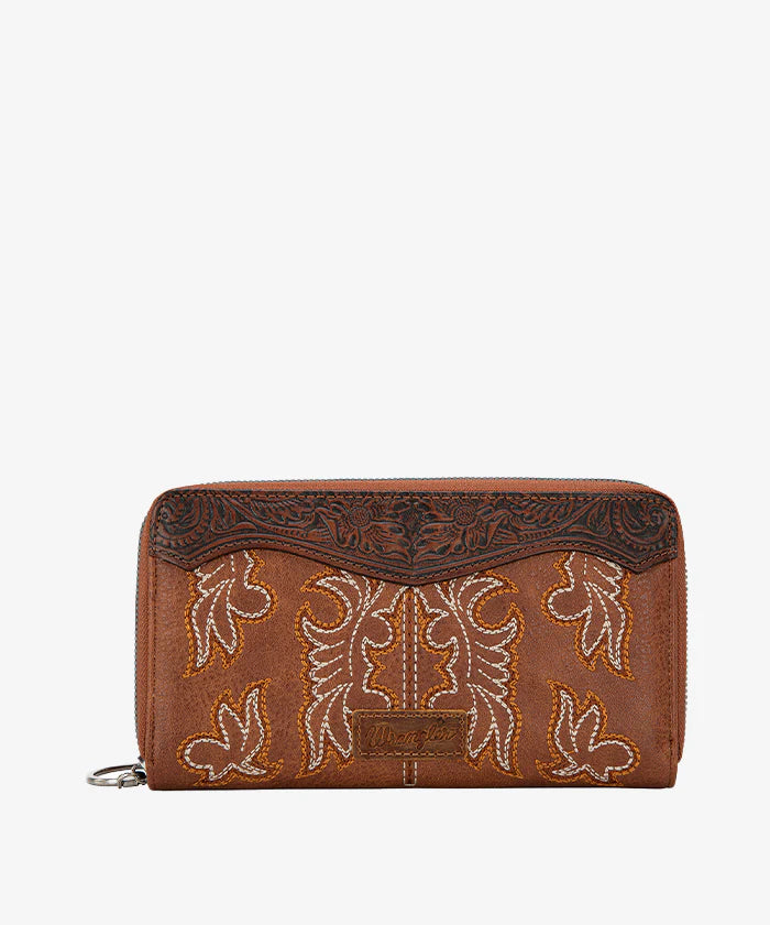 Wrangler Boot Stitch Bifold Wallet