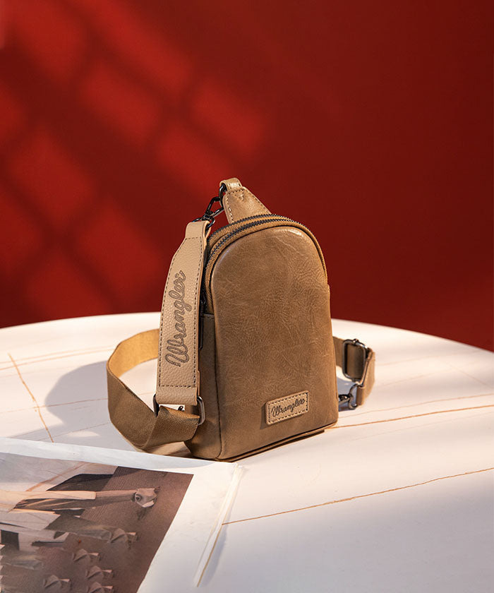 Wrangler Casual Plain Crossbody Sling Bag