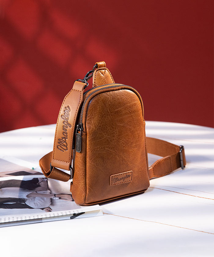Wrangler Casual Plain Crossbody Sling Bag