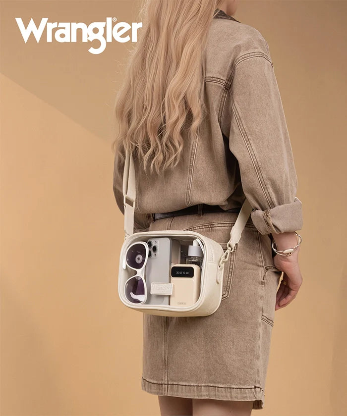 Wrangler Clear Crossbody Stadium Bag
