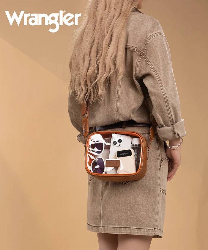Wrangler Clear Crossbody Stadium Bag