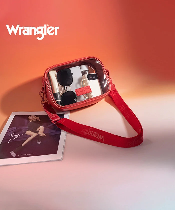 Wrangler Clear Crossbody Stadium Bag