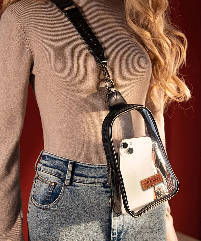 Wrangler Clear Sling Bag