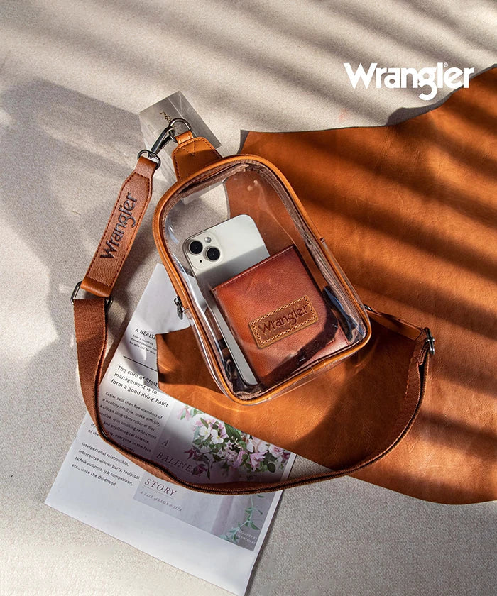 Wrangler Clear Sling Bag