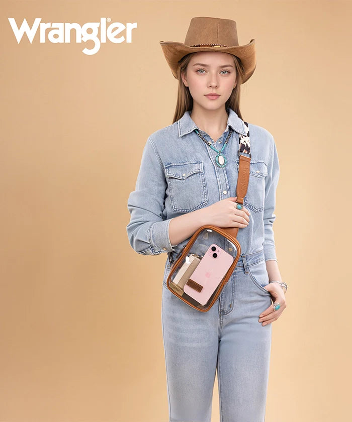 Wrangler Clear Sling Bag