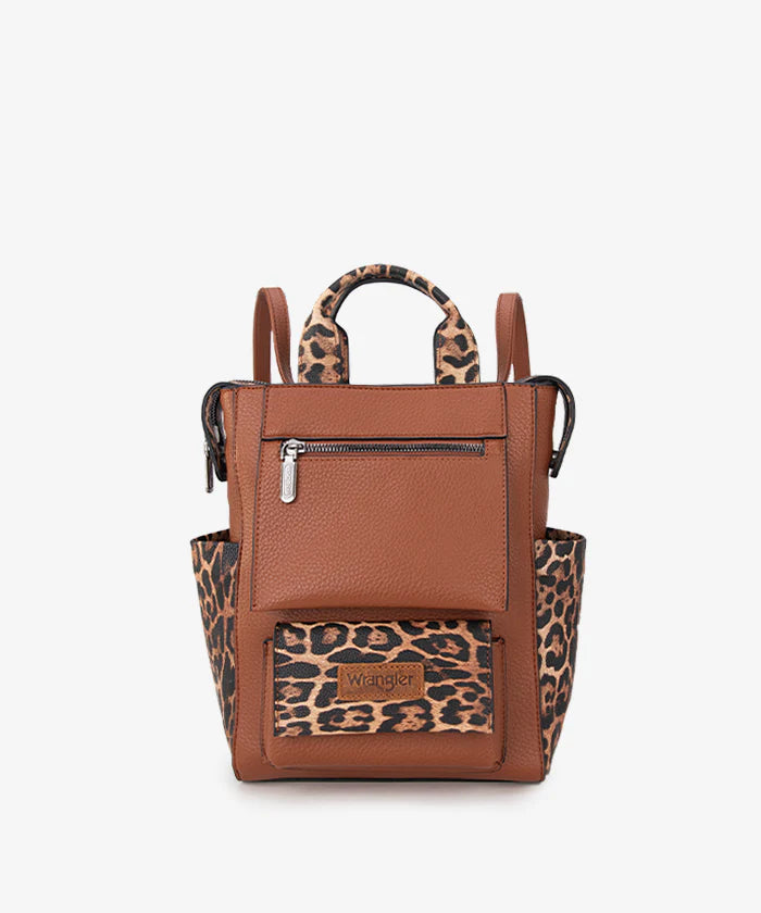 Wrangler Convertible Leather Backpack