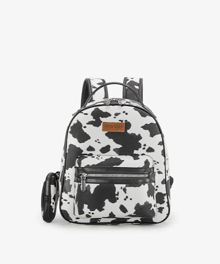 Wrangler Cow Print Backpack