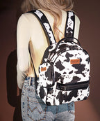 Wrangler Cow Print Backpack