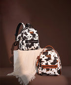 Wrangler Cow Print Backpack