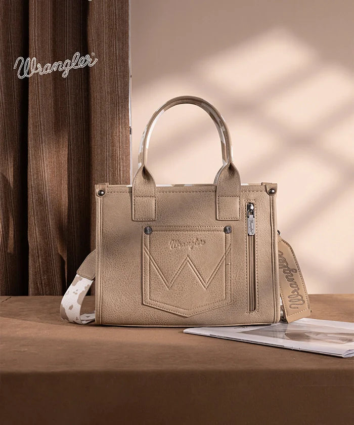 Wrangler Animal Print Concealed Carry Tote Bag