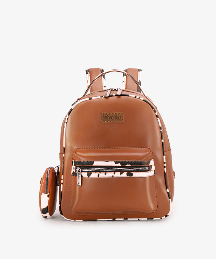 Wrangler Cow Print Backpack