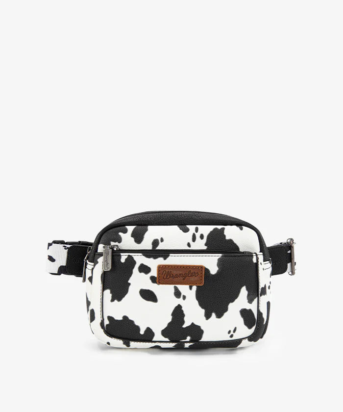 Wrangler Cow Print Fanny Pack