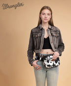 Wrangler Cow Print Fanny Pack