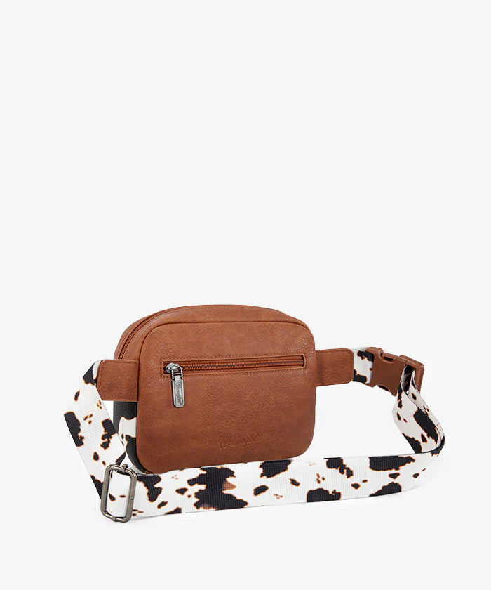 Wrangler Cow Print Fanny Pack