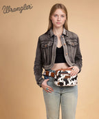 Wrangler Cow Print Fanny Pack