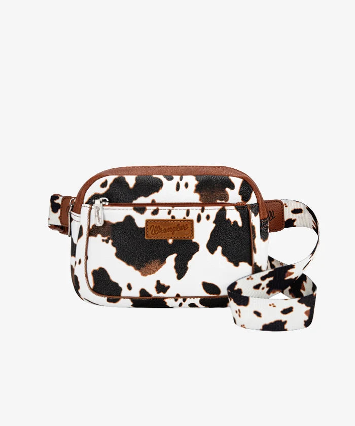 Wrangler Cow Print Fanny Pack