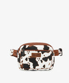 Wrangler Cow Print Fanny Pack