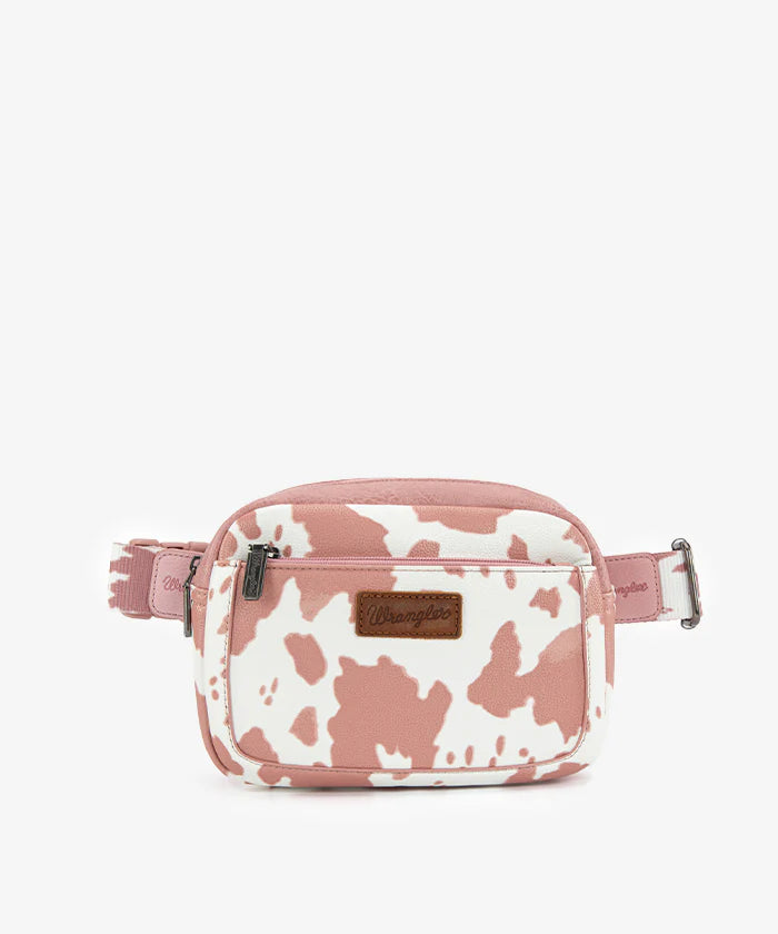 Wrangler Cow Print Fanny Pack