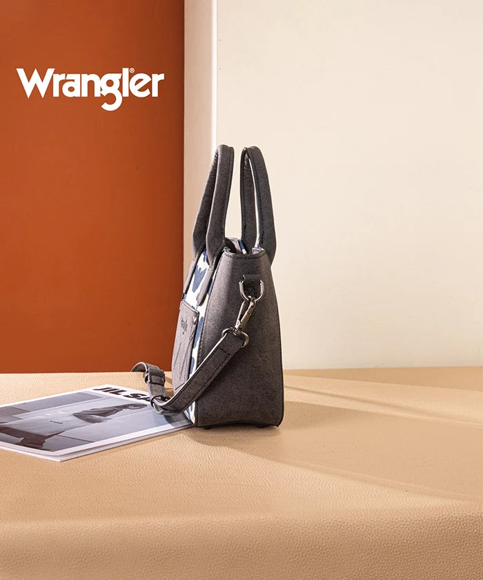 Wrangler All-over Cow Print Mini Tote Bag