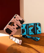 Wrangler Cow Print Wallet