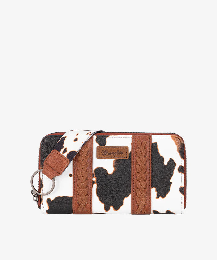 Wrangler Cow Print Wallet