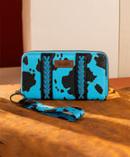 Wrangler Cow Print Wallet