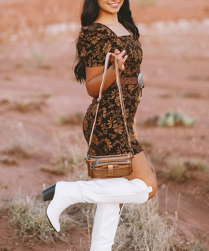 Wrangler Dual Zipper Crossbody Bag - Limited Stock