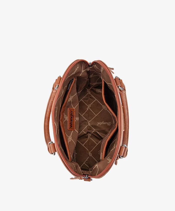 Wrangler Dome Satchel Crossbody Bag